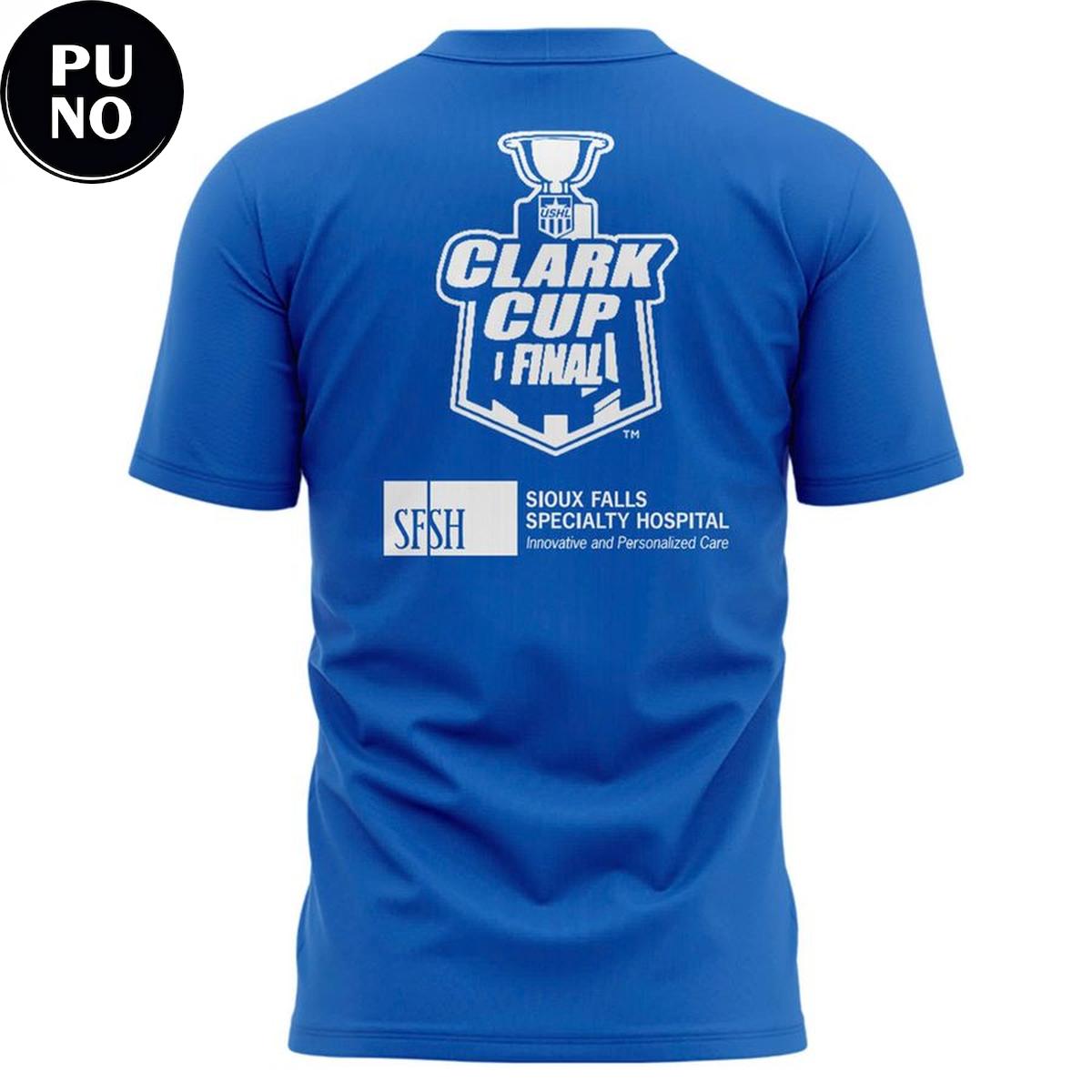 Sioux Falls Stampede Clark Cup Final 2026 Beware The Bison T-Shirt