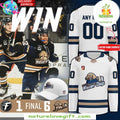 Wiener Dog Jersey Sioux Falls Stampede Alternate Authentic Game White