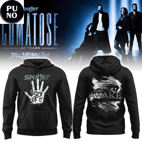 Skillet Comatose 20 Years Still Screaming Tour 2026 Hoodie T-Shirt