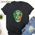 Skull Irish Sugar St Patrick’s Day Nieuwkomers 2024 T Shirt