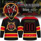 Slayer Reign in Blood 40th Anniversary Limited Edition Custom Hockey Jersey
