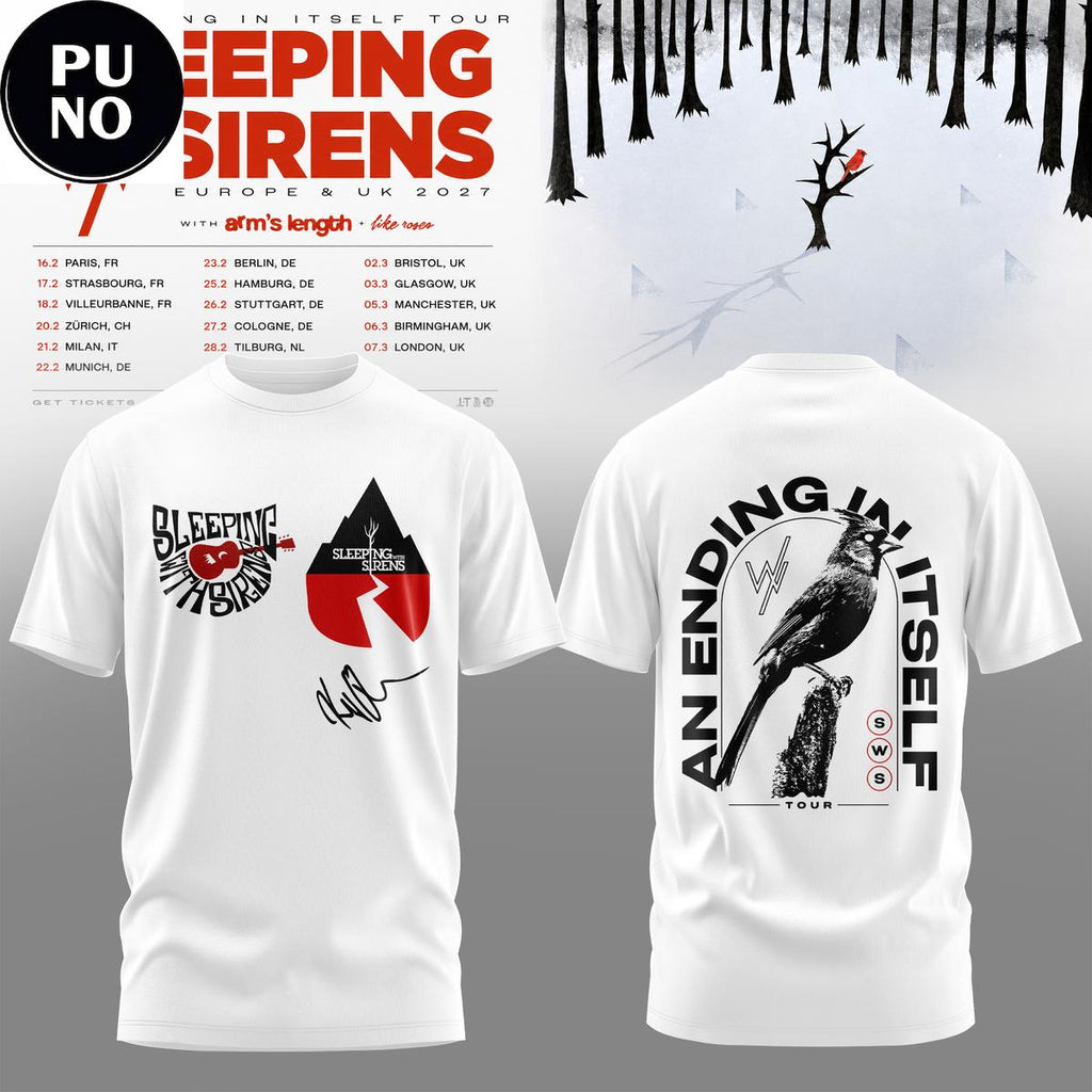 Sleeping With Sirens An Ending In Itself Tour 2026 Hoodie T-Shirt