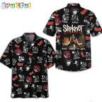 Slipknot 25th Anniversary Acre Comes The Pain Hawaiian Shirt, Slipknot 2024 Hawaiian Shirt