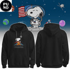 Snoopy Johnson Space Center Mission to the Moon 2026 Hoodie T-Shirt