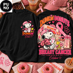 Snoopy x Dunkin’ Donuts 2026 Pink Ribbon Breast Cancer Awareness T-Shirt