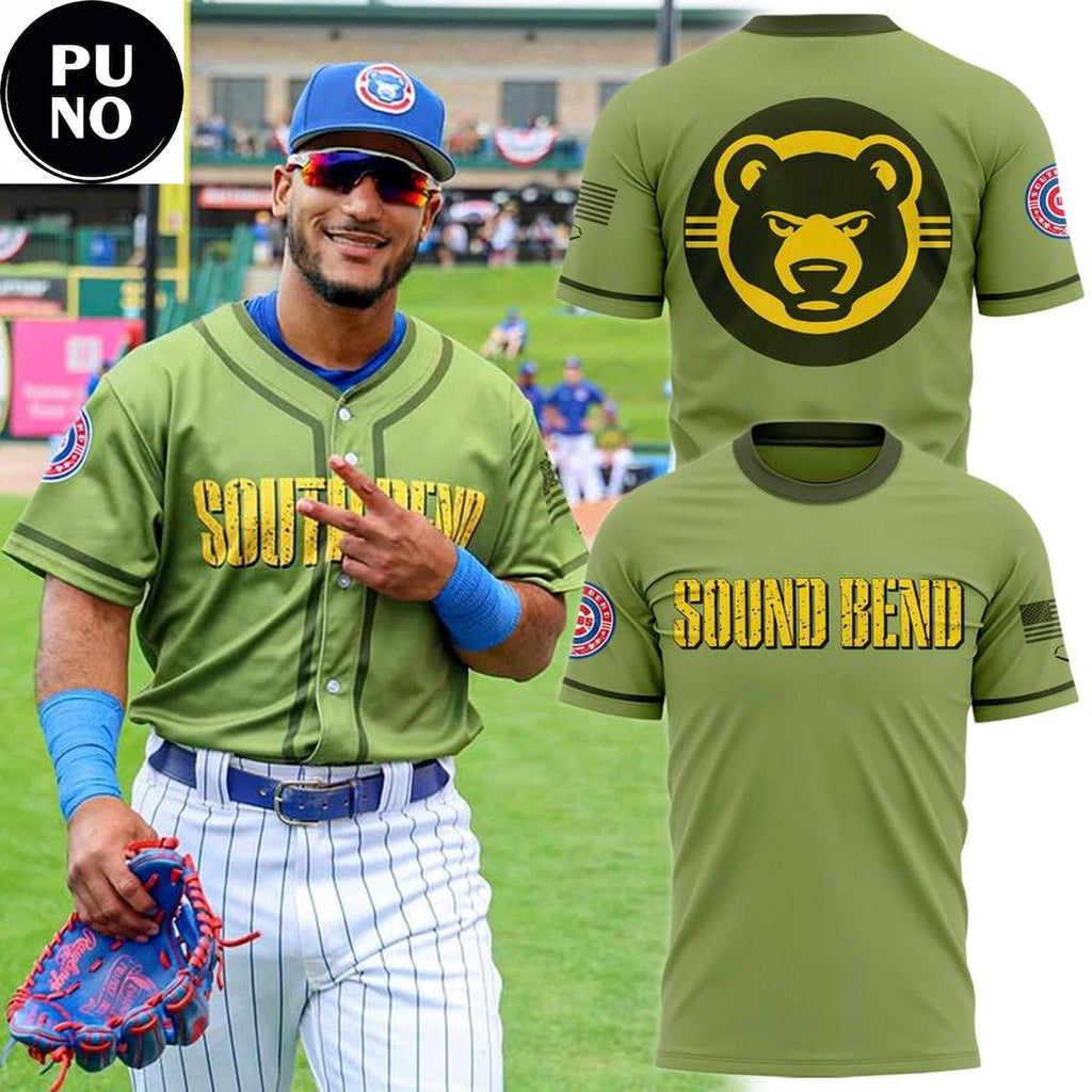 South Bend Cubs Military Appreciation 2026 T-Shirt
