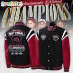 South Carolina Gamecocks 2024 NCAA Women’s Basketball National Champions Baseball Jacket