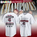 South Carolina Gamecocks 2024 NCAA Women’s Basketball National Champions Baseball Jersey
