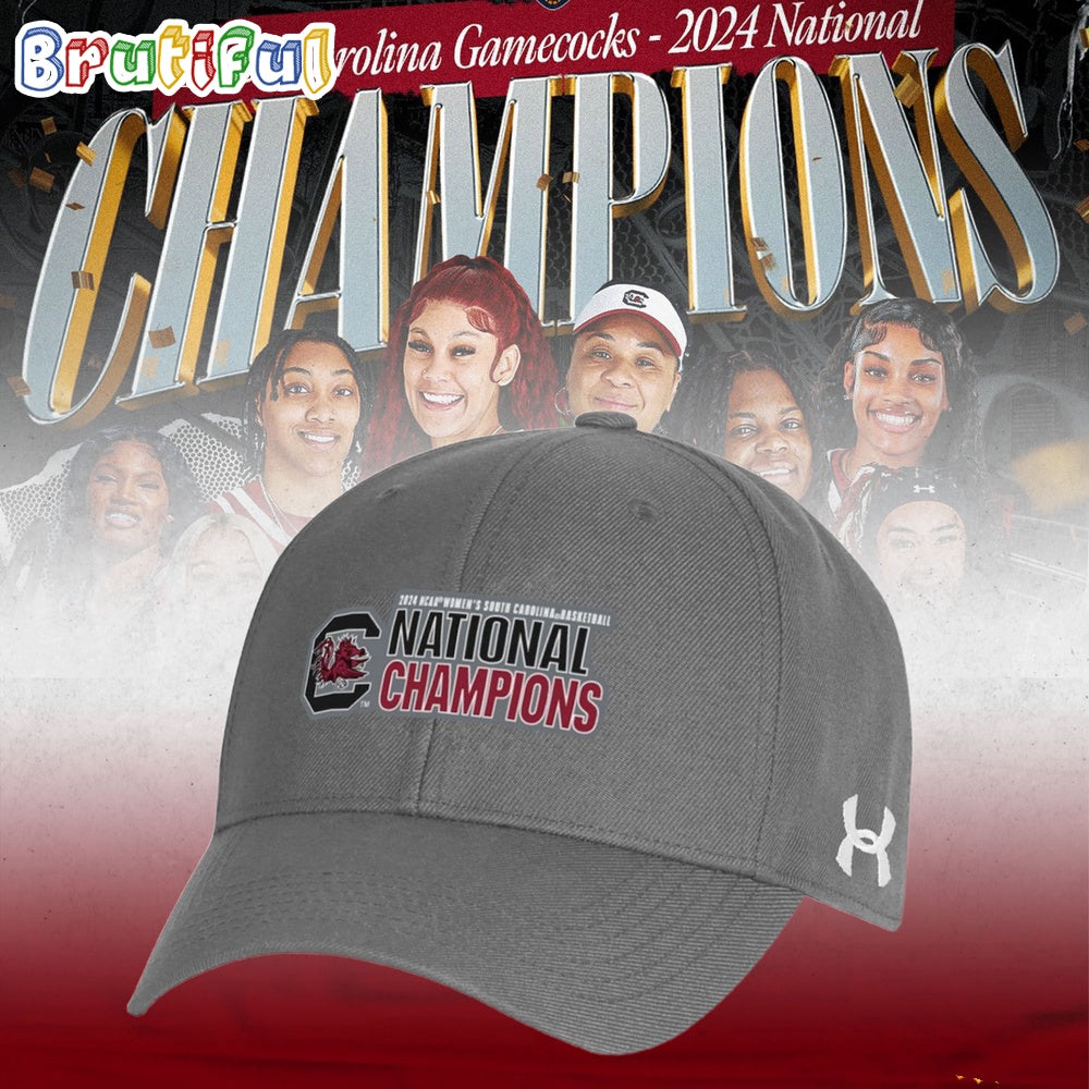 South Carolina Gamecocks 2024 NCAA Women’s Basketball National Champions Cap
