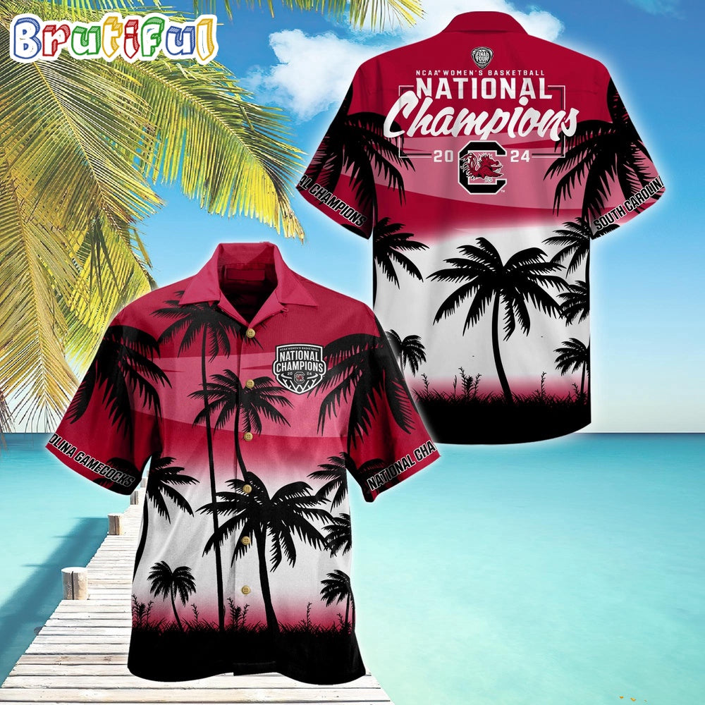 South Carolina Gamecocks 2024 NCAA Women’s Basketball National Champions Hawaiian Shirt, South Carolina Gamecocks Shirt