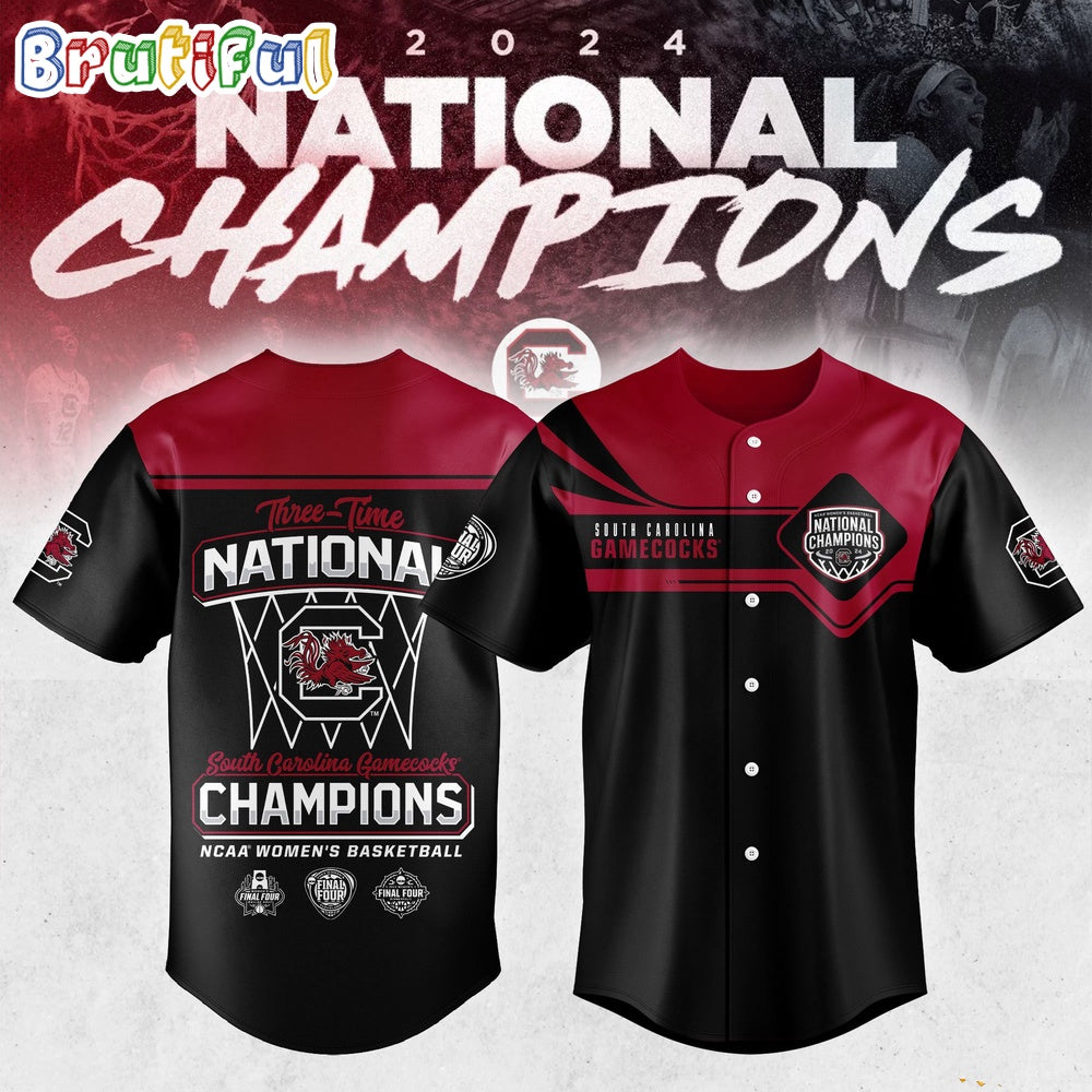 South Carolina Gamecocks 2024 NCAA Women’s Basketball National Champions Jersey Shirt