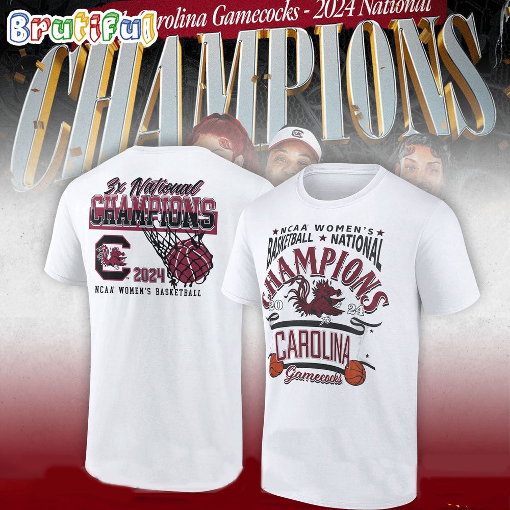South Carolina Gamecocks 2024 NCAA Women’s Basketball National Champions T Shirt