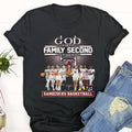 South Carolina Gamecocks 2024 Ncaa Women’s Basketball T Shirt, God First Family Second Then Gamecocks Basketball Shirt
