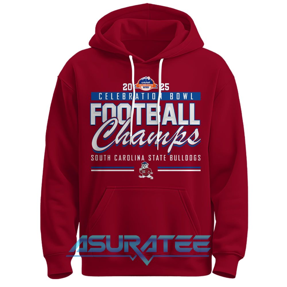 South Carolina State Football Champions Red Limited Edition Hoodie Set