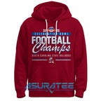 South Carolina State Football Champions Red Limited Edition Hoodie Set