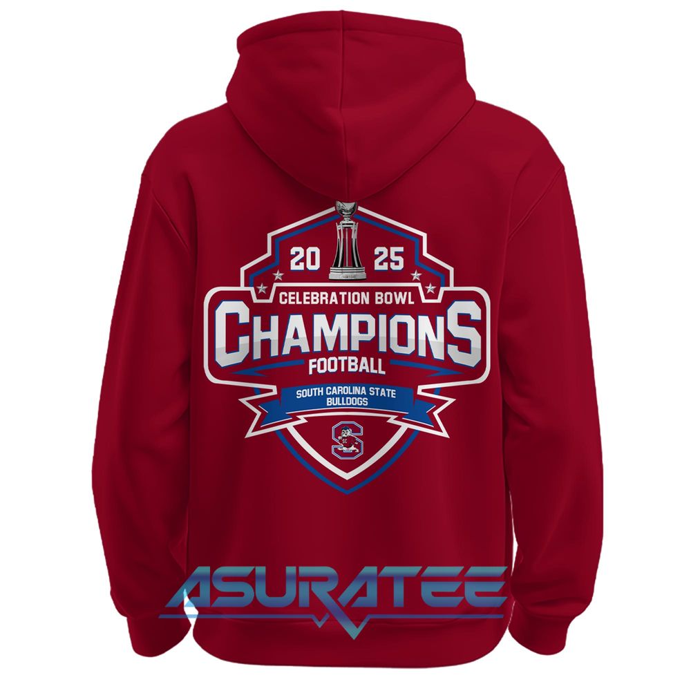 South Carolina State Football Champions Red Limited Edition Hoodie Set