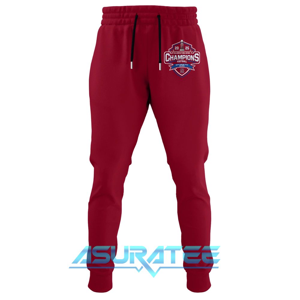 South Carolina State Football Champions Red Limited Edition Hoodie Set