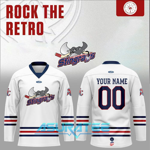 South Carolina Stingrays Rock The Retro Hockey Jersey