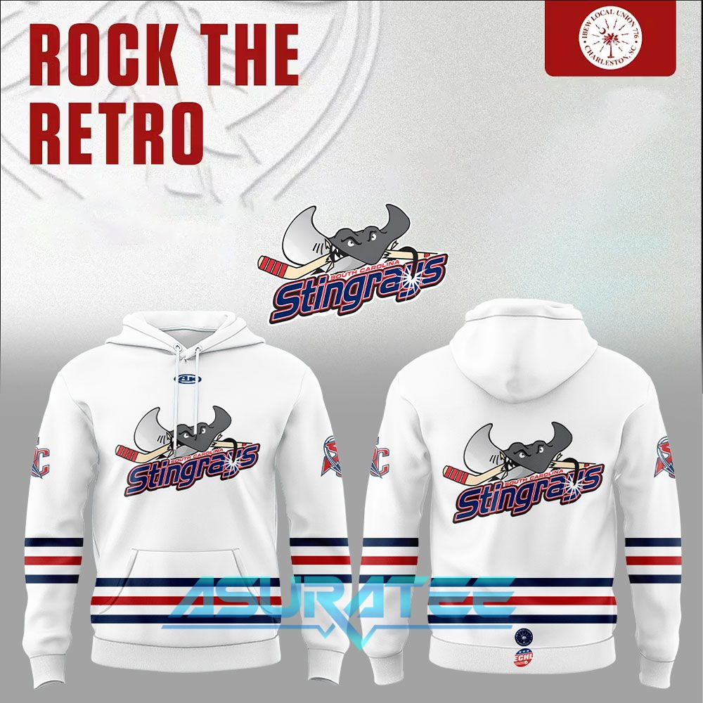 South Carolina Stingrays Rock The Retro Hoodie Set