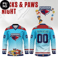 South Carolina Stingrays x Paw Patrol Day 2026 Personalized Hockey Jersey