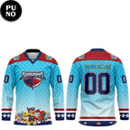 South Carolina Stingrays x Paw Patrol Day 2026 Personalized Hockey Jersey