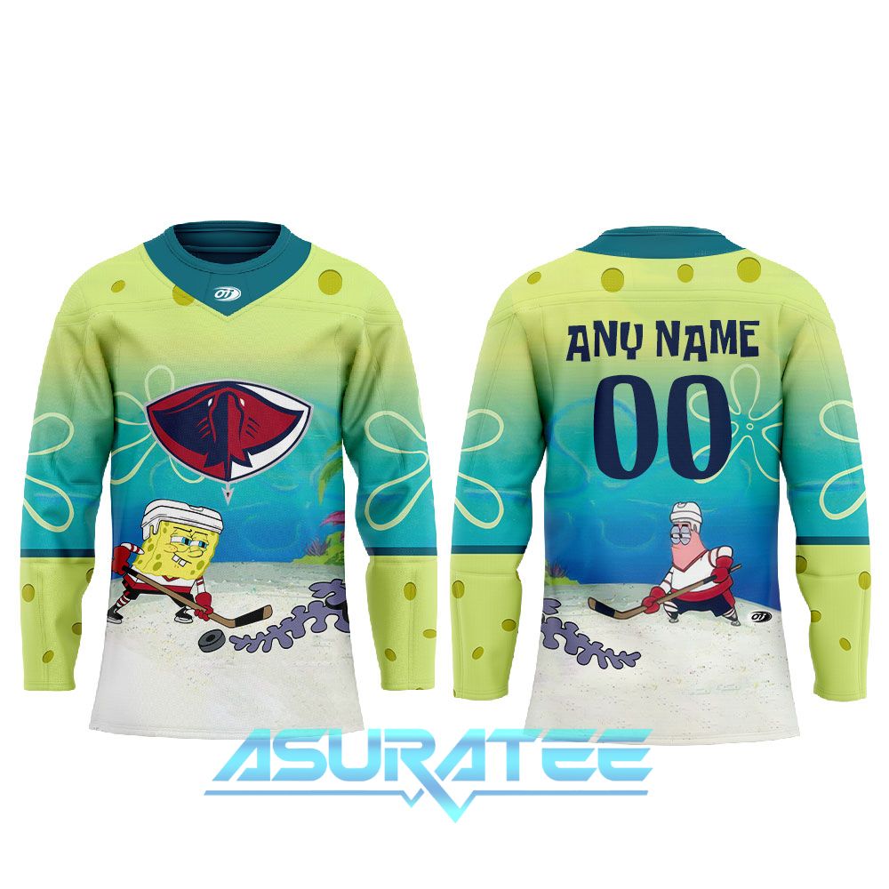 South Carolina Stingrays x SpongeBob Squarepants 2025 Hockey Jersey