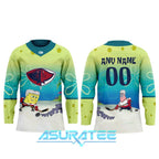 South Carolina Stingrays x SpongeBob Squarepants 2025 Hockey Jersey