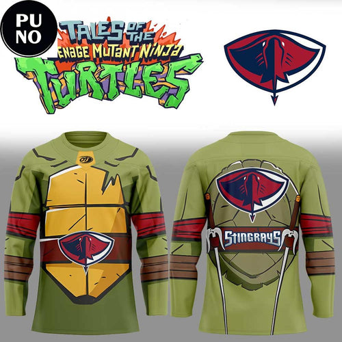 South Carolina Stingrays x Tales Of The Teenage Mutant Ninja Turtles Night 2026 Hockey Jersey