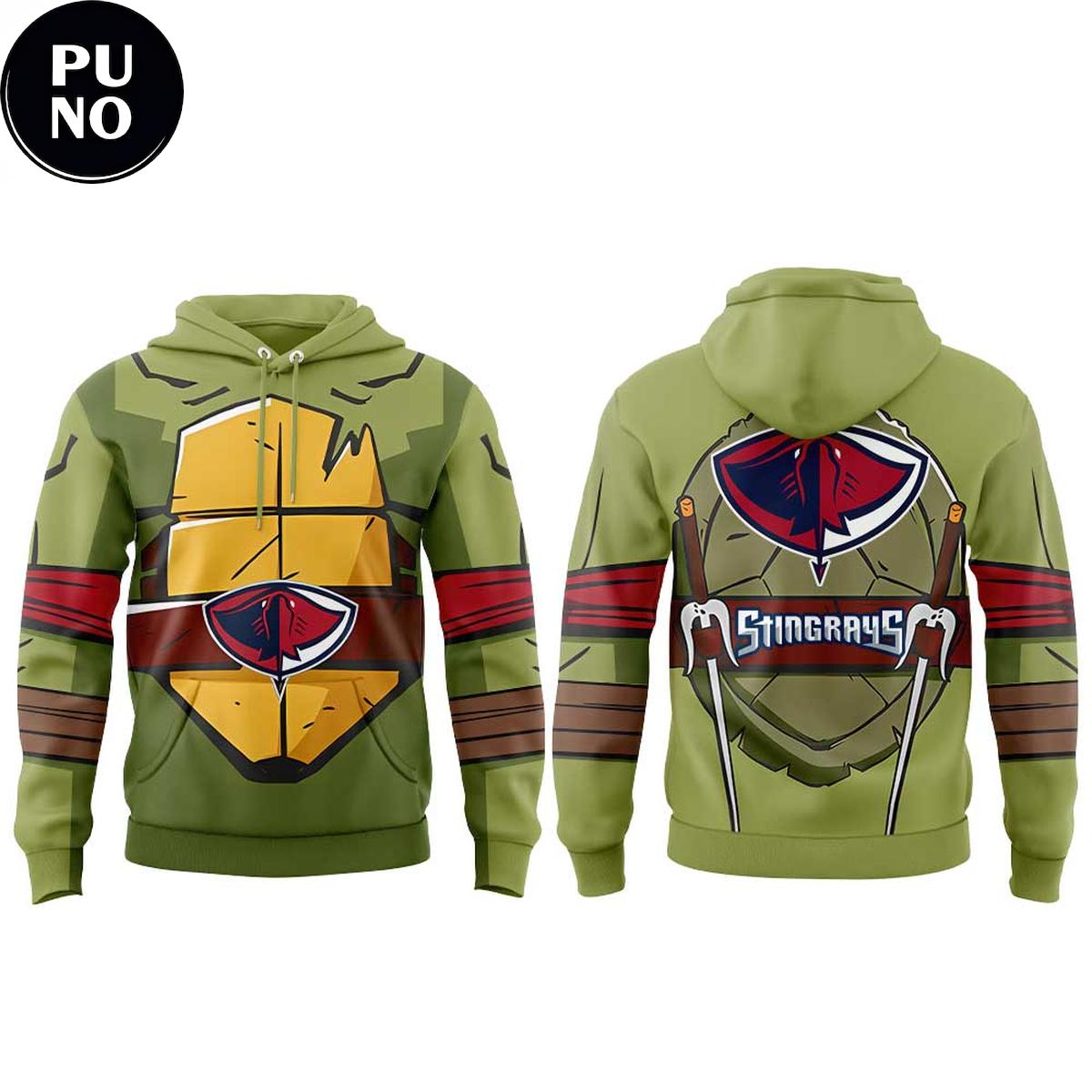 South Carolina Stingrays x Tales Of The Teenage Mutant Ninja Turtles Night 2026 Hoodie
