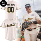 Southern Miss Golden Eagles Baseball 2026 Throwback Uniform Personalized Baseball Jersey
