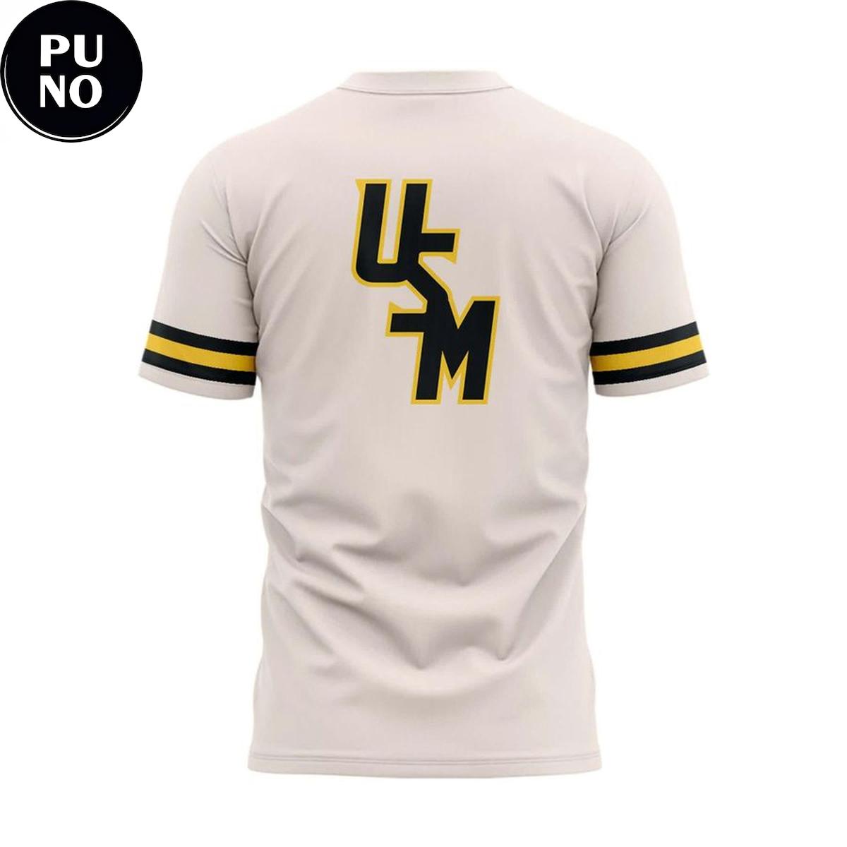 Southern Miss Golden Eagles Baseball Throwback Uniform 2026 Hoodie T-Shirt