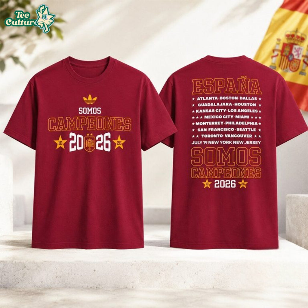 Spain 2026 FIFA World Cup Champions Somos Campeones Limited Shirt