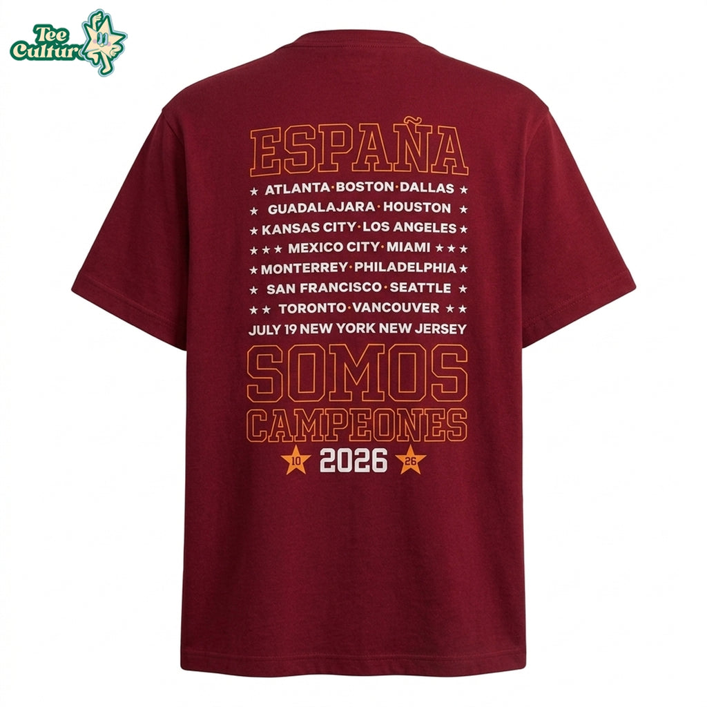 Spain 2026 FIFA World Cup Champions Somos Campeones Limited Shirt