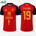 Spain Lamine Yamal FIFA World Cup 2026 Champions Jersey