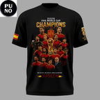 Spain National Soccer FIFA World Cup 2026 Champions La Roja T-Shirt