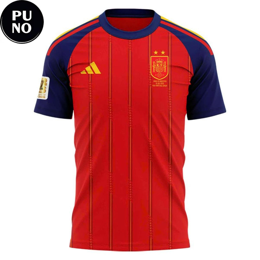 Spain National Soccer FIFA World Cup 2026 Champions T-Shirt