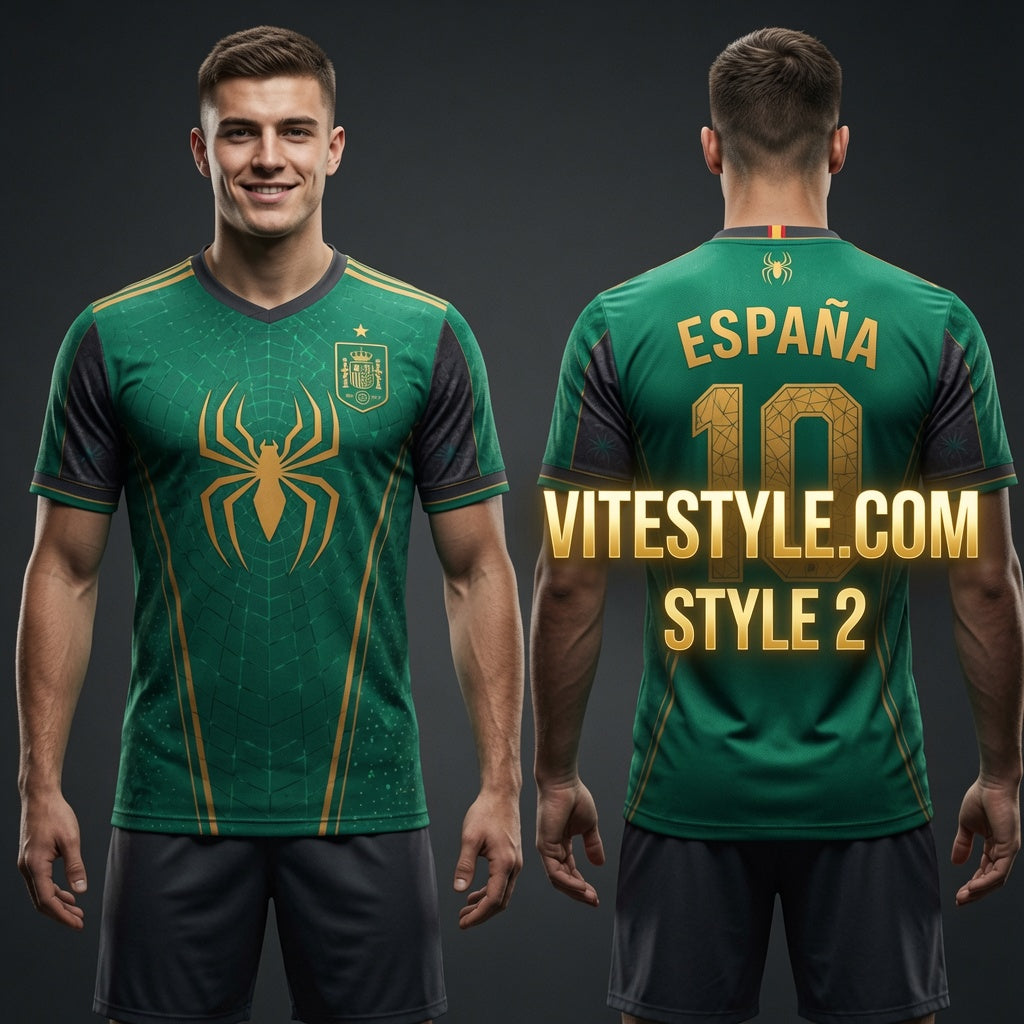 Spain Spider-Man Soccer Jersey