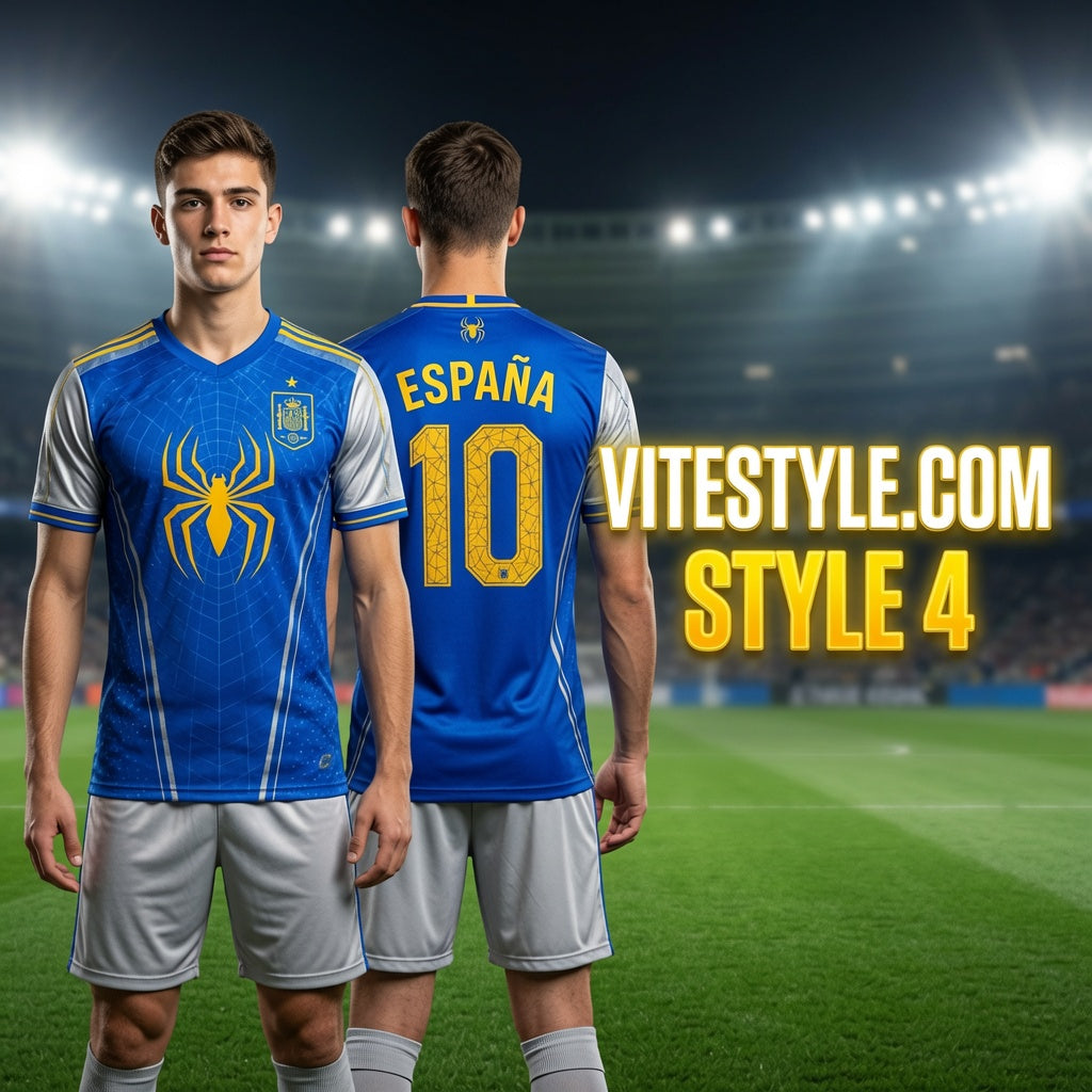 Spain Spider-Man Soccer Jersey