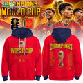 Spain Team World Cup Champions 2026 Limited Edition Hoodie