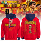 Spain Team World Cup Champions 2026 Limited Edition Hoodie