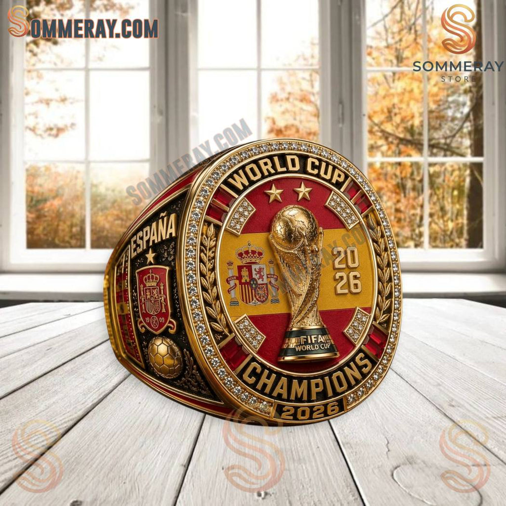 Spain World Cup Champions 2026 Espana Ring