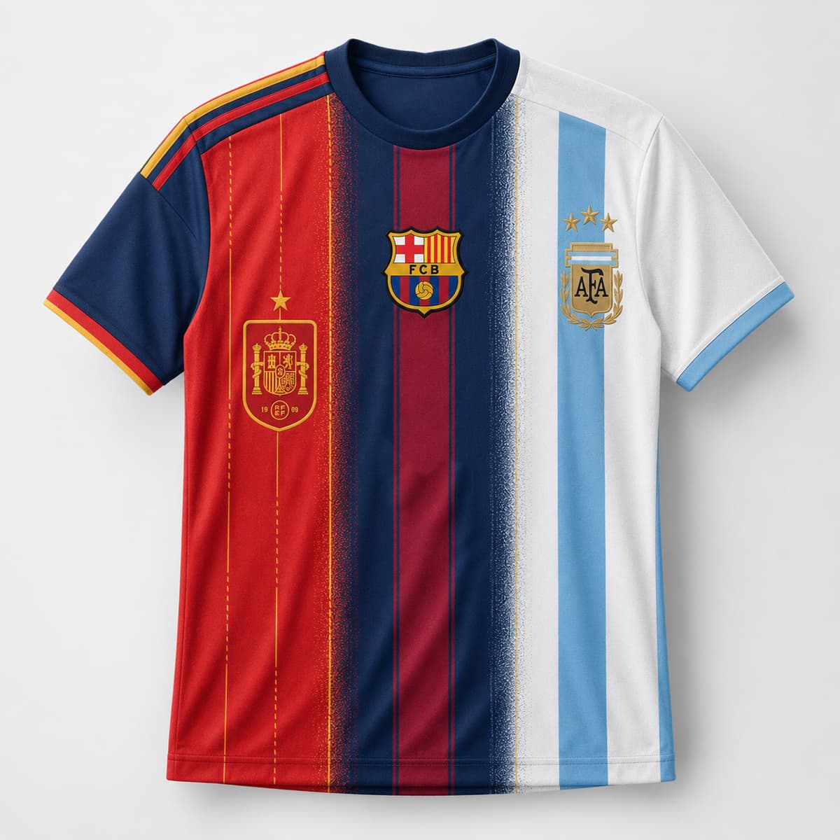 Spain x Barcelona x Argentina 2026 World Cup Shirt