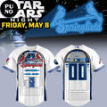 Springfield Cardinals 2026 Star Wars Night R2-D2 Personalized Baseball Jersey