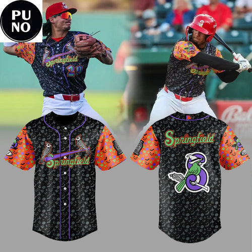 Springfield Cardinals Halloween Night 2026 Baseball Jersey