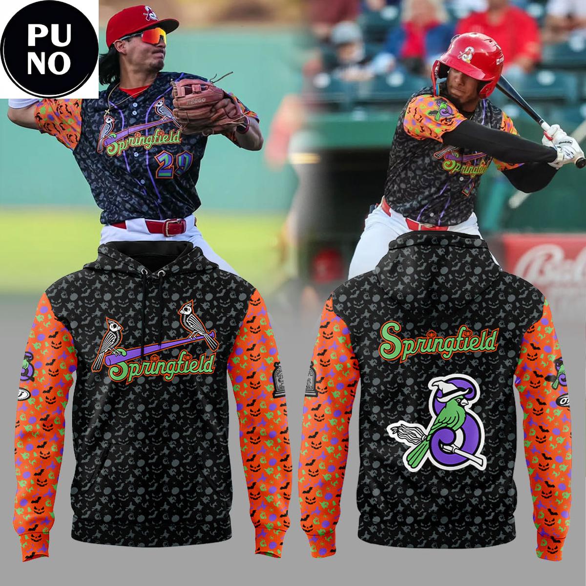 Springfield Cardinals Halloween Night 2026 Hoodie