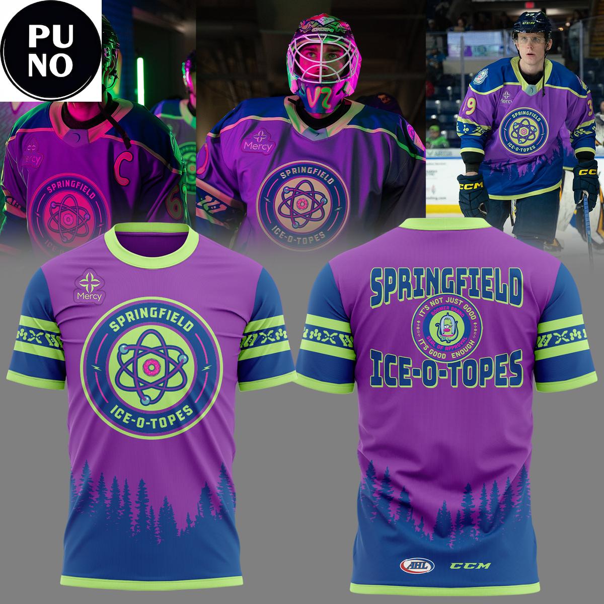 Springfield Thunderbirds Ice-O-Topes Night 2026 Hoodie T-Shirt