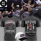 St. John’s University Men’s Basketball Big East Tournament Champions 2026 Back 2 Back Hoodie Shirt