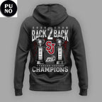 St. John’s University Men’s Basketball Big East Tournament Champions 2026 Back 2 Back Hoodie Shirt