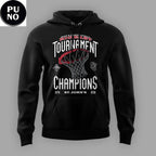 St. John’s University Men’s Basketball Big East Tournament Champions 2026 Back 2 Back Hoodie Shirt