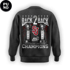 St. John’s University Men’s Basketball Big East Tournament Champions 2026 Back 2 Back Hoodie Shirt